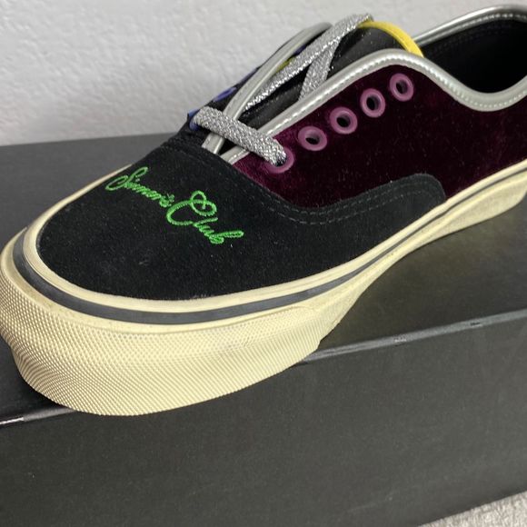 Vans Og Authentic LX Sinner’s Club Sneaker Shoes Sz 8.5 Mens New - Picture 11 of 12